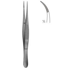 Dressing Forceps Curved 90mm
