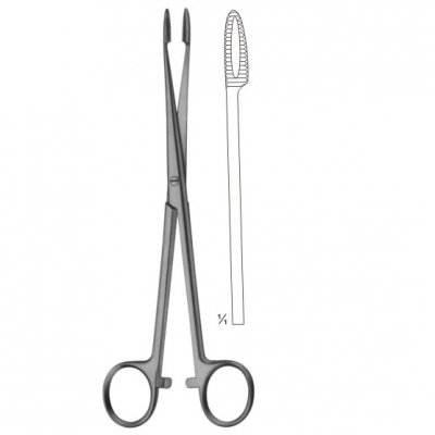 Gross Dressing Forceps With Ratchet 180mm