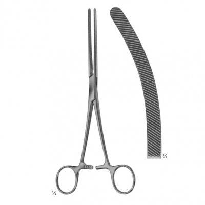 HARTMANN intestinal clamp forceps Curved 200mm